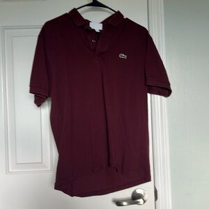 Lacoste Polo. No Stains.